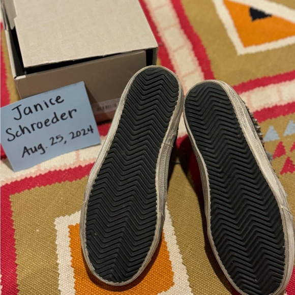 Black Stud Golden Goose Slides - Picture 2 of 5